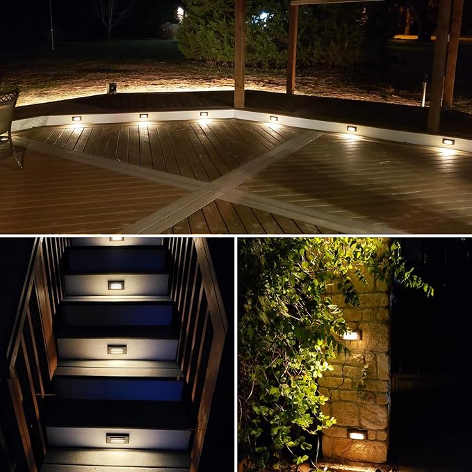 SUNVIE Low Voltage Step Lights 5W LED Step Lights Outdoor 3000k Low Voltage - Image 5