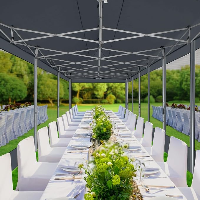 COBIZI 10x30 Canopy Tent, Heavy Duty Pop up Canopy - Image 2