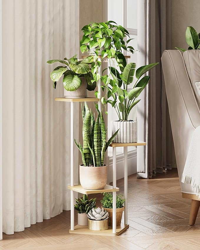 Tall Plant Stand Indoor 5 Tiered Plant Shelf - Image 5