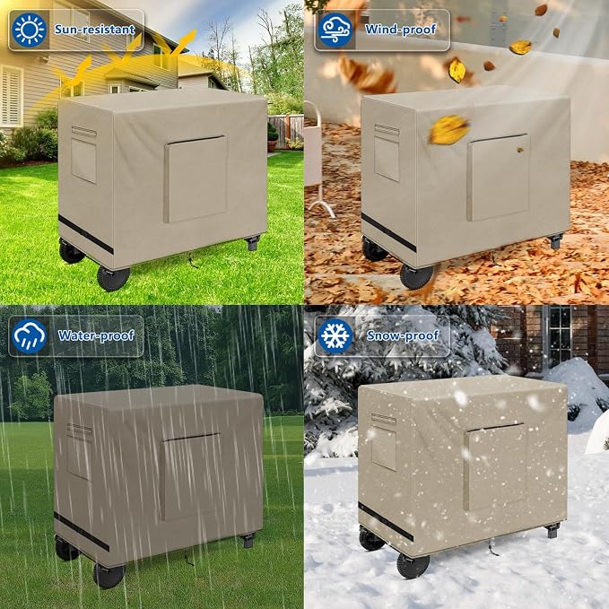 SIRUITON Outdoor Bar Cart Cover - Image 6