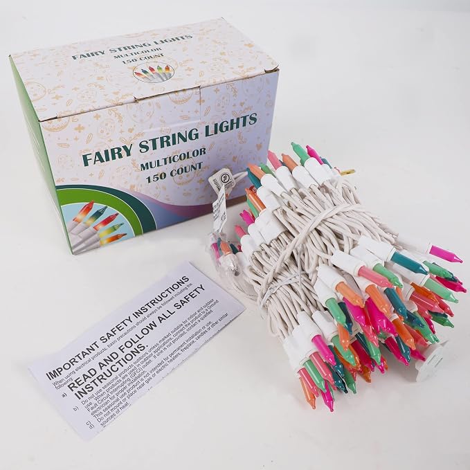 Easter String Lights, 120V UL Certified Connectable Xmas Tree Incandescent - Image 7