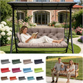 Porch Swing Cushions, Outdoor Swing Replacement Cushions 3 Seater by LCYY.TG