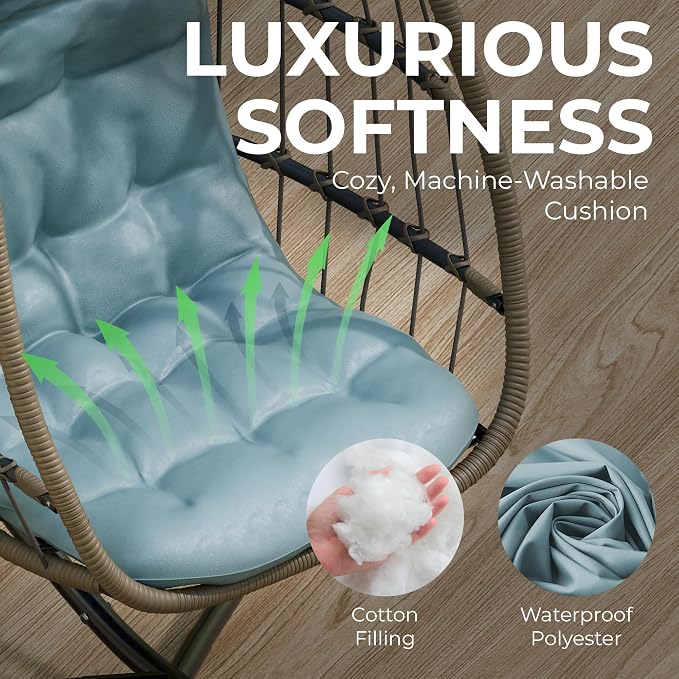 Econohome Hanging Egg Chair - Image 2
