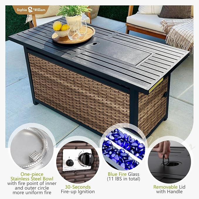 Sophia & William Patio Furniture Set - Image 6