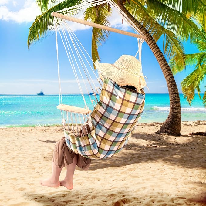 Backyard Expressions Reversible Hanging Rope Swing - Image 7
