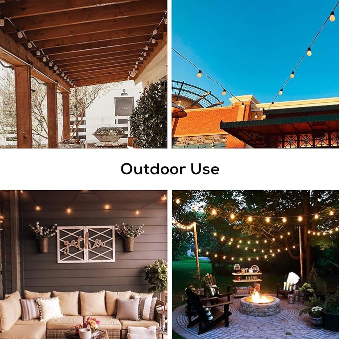 Banord 51FT Outdoor String Lights, Waterproof Patio Lights - Image 4