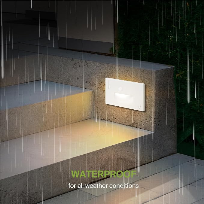 ASD LED Recessed Step Light Fixture, Outdoor & Indoor Stair Tread Lighting | - Image 7