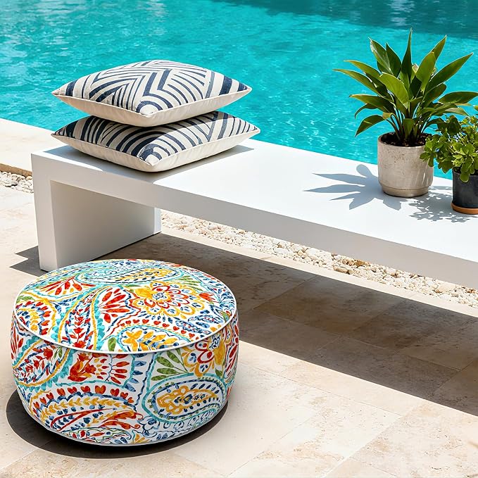LVTXIII Indoor/Outdoor Inflatable Ottoman - Image 6