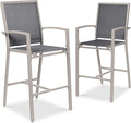 Best Choice Products Outdoor Bar Stools Set of 2, Bar Height, Patio Furniture by BestChoiceProducts