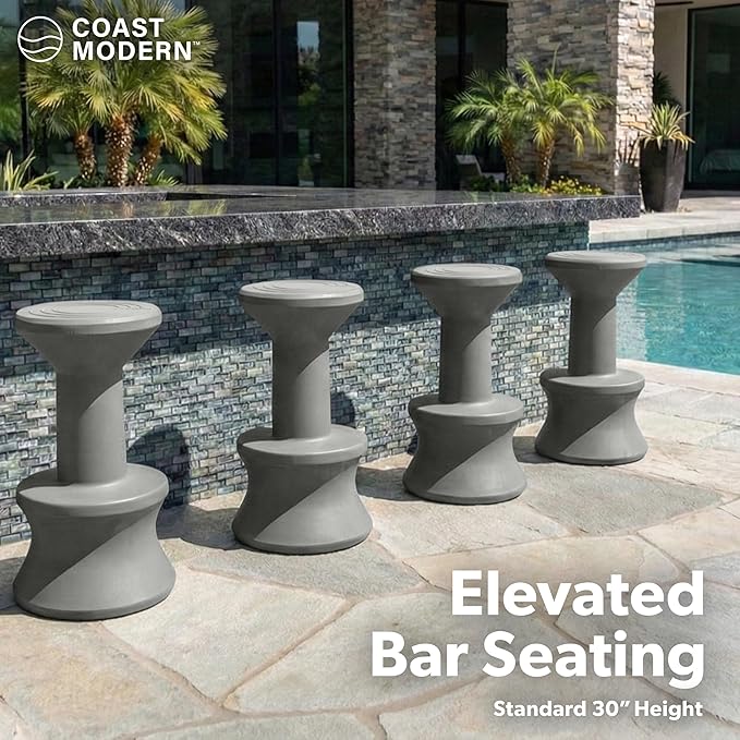 GoSports Coast Modern Outdoor Bar Stool - Image 3