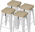 AddGrace Anti-Slip Bar Stool Cushions Square Bar Stool Seat Cushions by AddGrace
