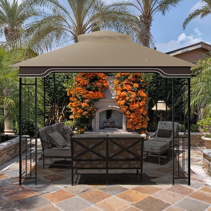 Replacement Gazebo Canopy for 10 x 12 Regency II Patio Gazebo Model L-GZ798PST - Image 6