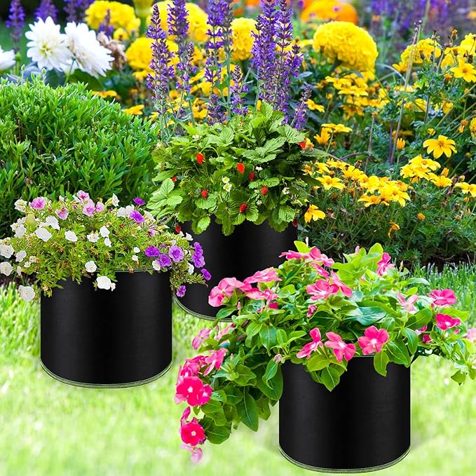 NACHLYNN 5-Pack 10 Gallon Grow Bags - Image 7