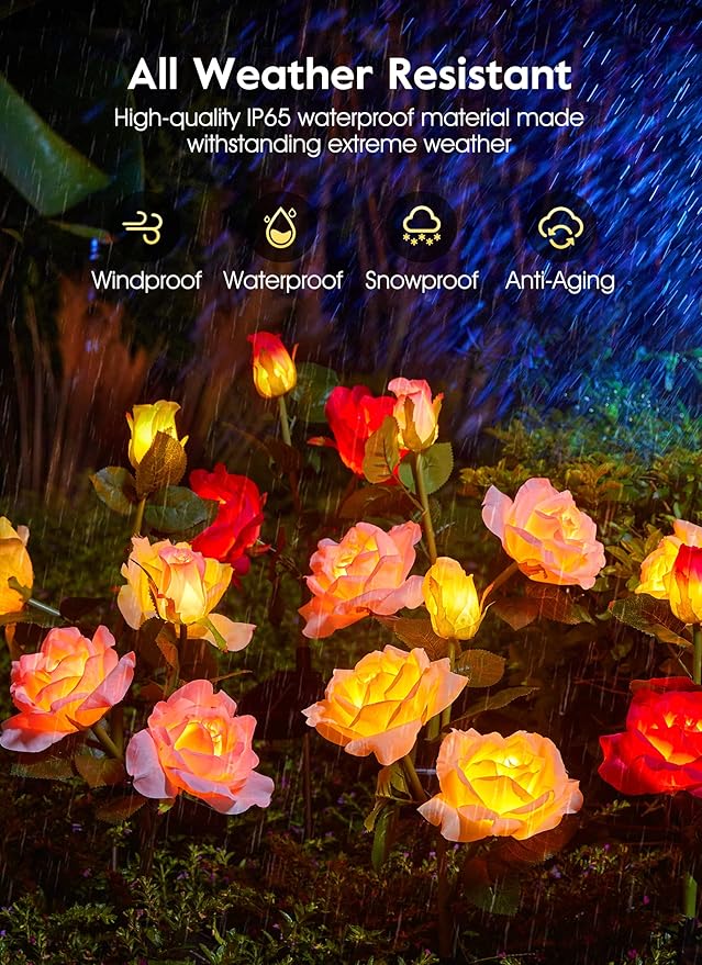 Brightown Outdoor Solar Garden Lights - Image 5