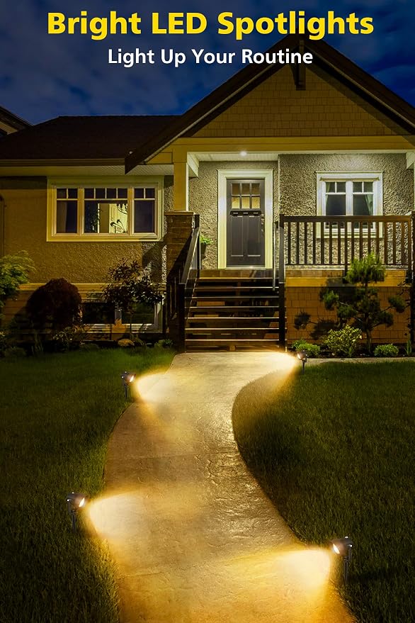 T-SUN Dusk to Dawn Outdoor Lighting, Flag Spot Lights - Image 3