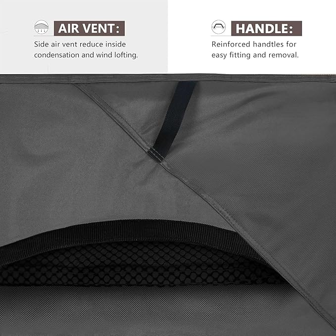 ULTCOVER Round Patio Furniture Cover - Image 4
