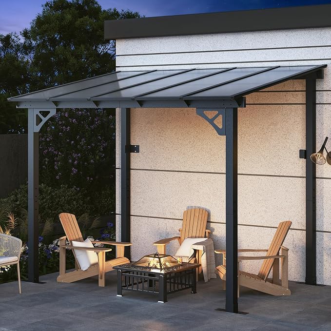 Aoxun 8' x 5' Pergola for Patio, Gazebo - Image 8
