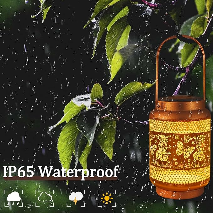 Solar Lanterns Outdoor Waterproof Birthday Gifts - Image 2