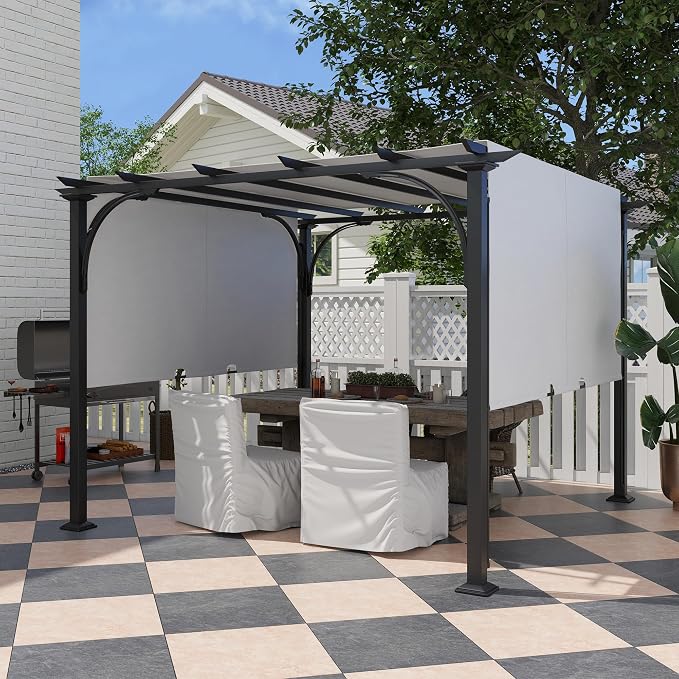 Outsunny 10' x 10' Patio Pergola - Image 2
