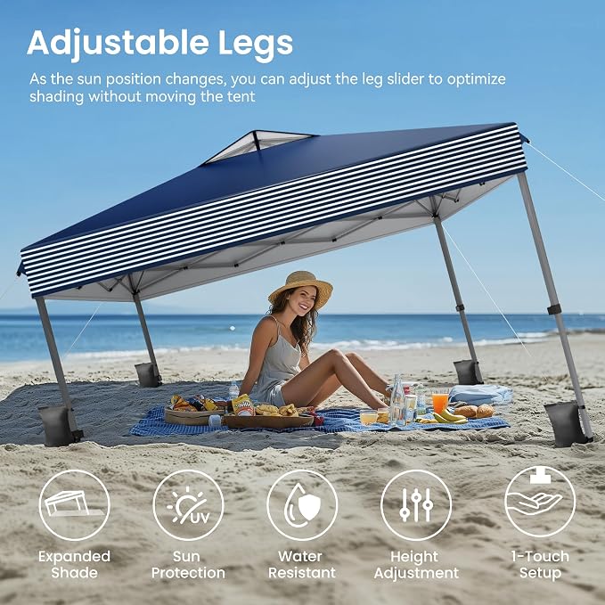 PHI VILLA 10x10 Pop Up Canopy Tent - Image 9