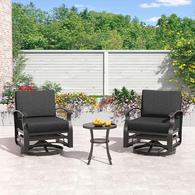 Kullavik Aluminum Patio Furniture Set - Image 5