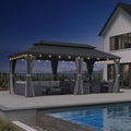 PURPLE LEAF 10' X 20' Hardtop Gazebo by PURPLELEAF