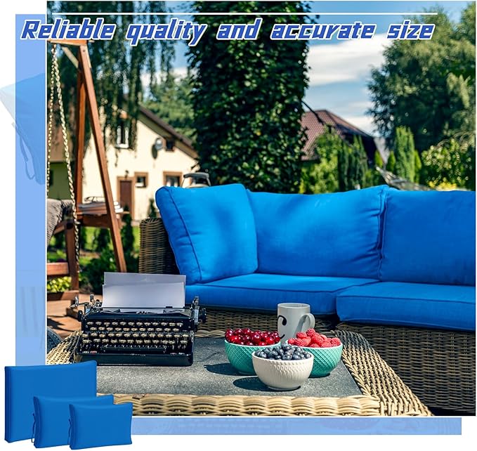 Patelai 11 Pcs Waterproof Patio Cushion Covers - Image 5