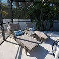 PURPLE LEAF Patio Chaise Lounge Chairs by PURPLELEAF