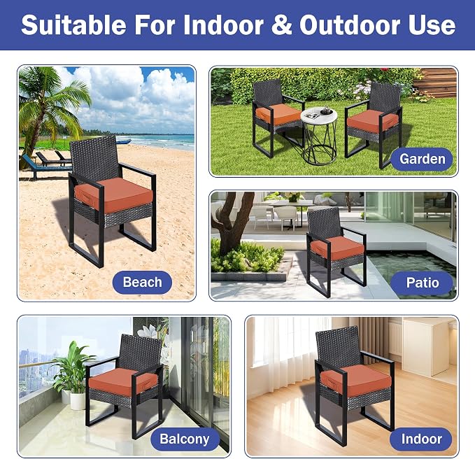 Patio Chair Cushions, Waterproof Outdoor Cushions - Image 7