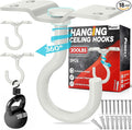 2Pcs 200LBS Rotatable Ceiling Hooks by Pamazy