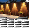 Solar Fence Lights Outdoor 16 Pack by APILAB