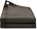 90% Coffee Shade Cloth, 10x12FT Resistant Garden Sun Shade Net, Durable Mesh by Glieskir