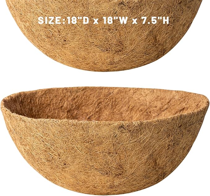 18 Inch Natural Coconut Fiber Liner - Image 7