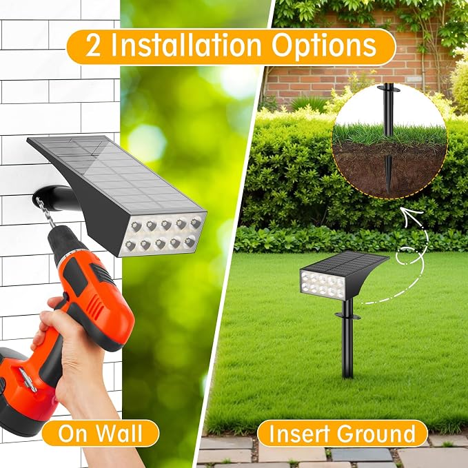 Solar Lights Outdoor Waterproof Ip68, Outdoor Solar Light Landscape Lighting - Image 5
