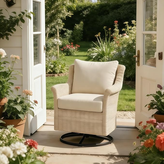 Goodgoods 24 x 24 Outdoor Patio Deep Seat Cushions 2-Pack, 1000+ Hours - Image 6