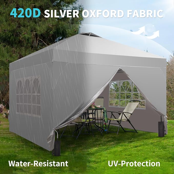 GDY 8x8FT Pop Up Canopy Tent - Image 6