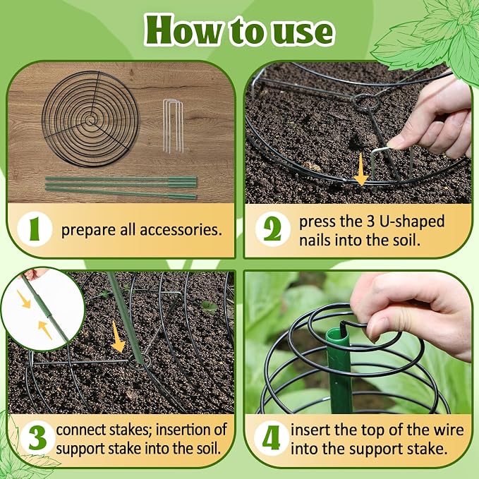 Pea Trellis Green Bean Trellis for Garden - Image 6