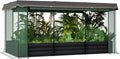 Outsunny 7.3 x 3.4 x 1 ft Galvanized Raised Garden Bed by Outsunny