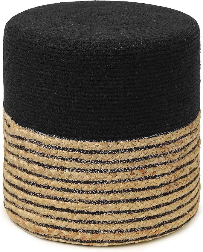 REDEARTH · Cylindrical Pouf Ottoman by REDEARTH