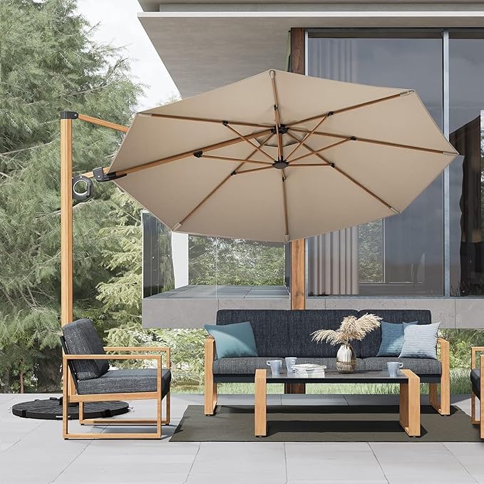 Grand patio Outdoor 4-Piece Modern Aluminum Patio Furniture Sets 5 Person by GrandPatio