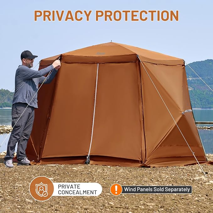 TIMBER RIDGE Easy Pop Up Gazebo Canopy Tent - Image 8
