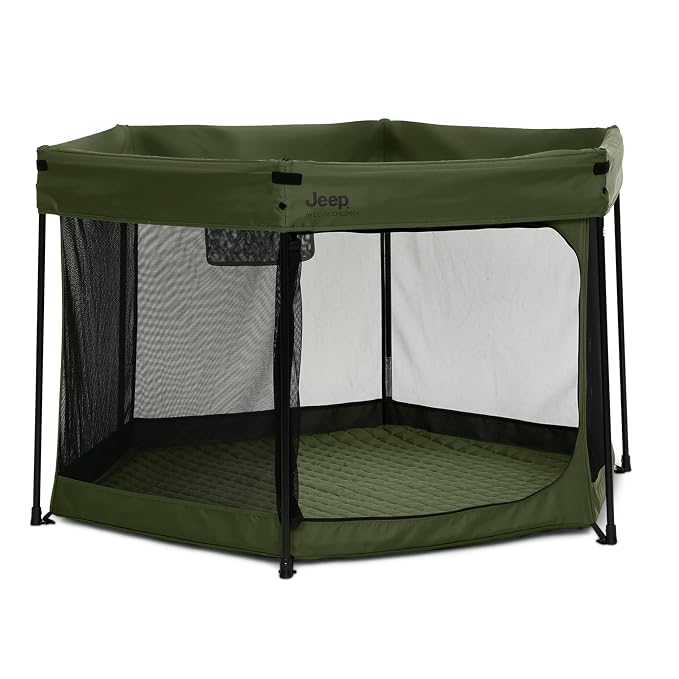 Jeep Hexagon Pop Up Play Yard - Image 10