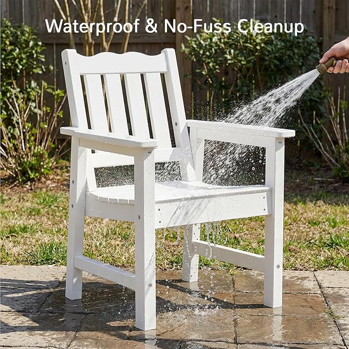 Stoog 3 Piece Patio Dining Sets, All-Weather Patio Chairs - Image 8