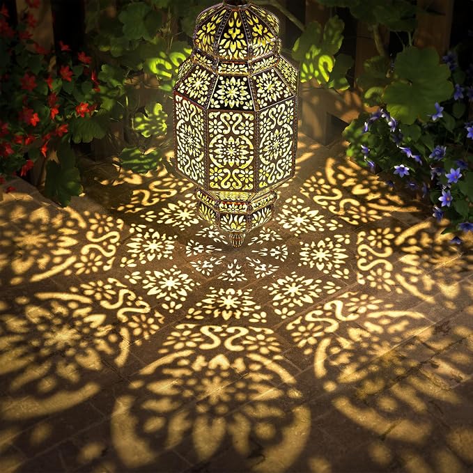 Twinkya 18 Inch High Large Hanging Solar Lights Outdoor Garden Decorative Solar - Image 2