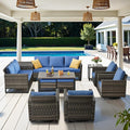 Belord Spacious 11 Pieces Patio Conversation Set by Belord