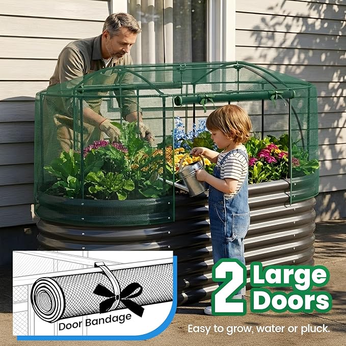 Quictent Galvanized Raised Garden Bed Kit - Image 6