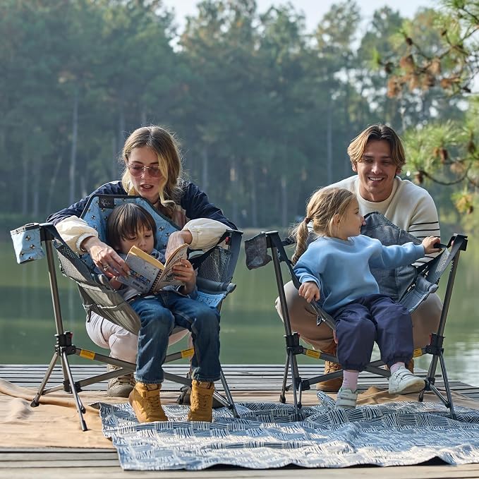 BusyBee Hammock Camping Chairs for Kids, Folding Kids Chair - Image 11