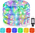 99Ft LED Rope Lights Outdoor, 18 Colors Changing Fairy String Light Plug in by Nazuwke