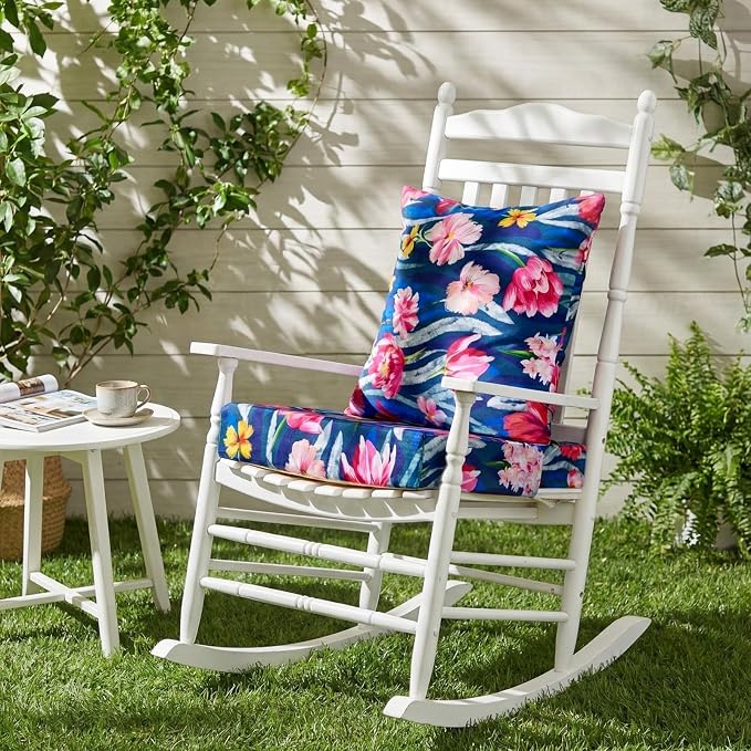 Hoteam 4 Set Outdoor Chair Patio Cushions 20 x 20 Inch Deep Seat Waterproof - Image 6
