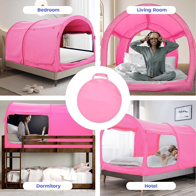 Alvantor® Bed Canopy Bed Tents Dream Tents Privacy Space Full Size Sleeping - Image 3